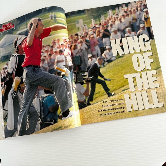 Curtis Strange Wins U.S. Open Sports Illustrated Magazine June 26, 1989 - Picture 6 of 6